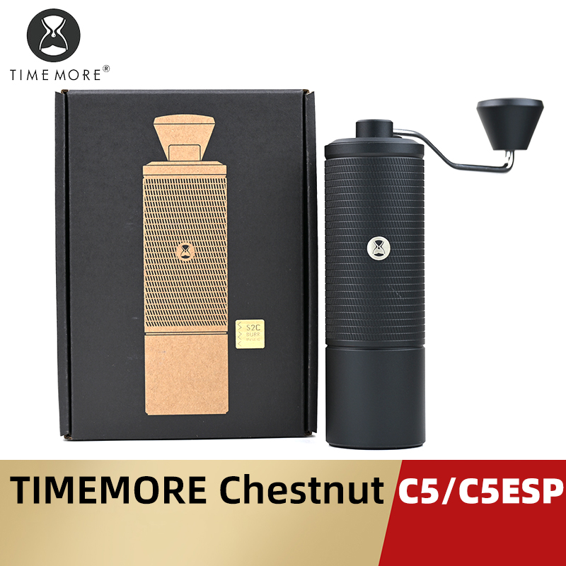 Burr Hand Grinder - เครื่องบดกาแฟแบบแมนนวล TIMEMORE Chestnut C5/C5ESP เครื่องบดเอสเพรสโซแบบพกพา, ใบมีด