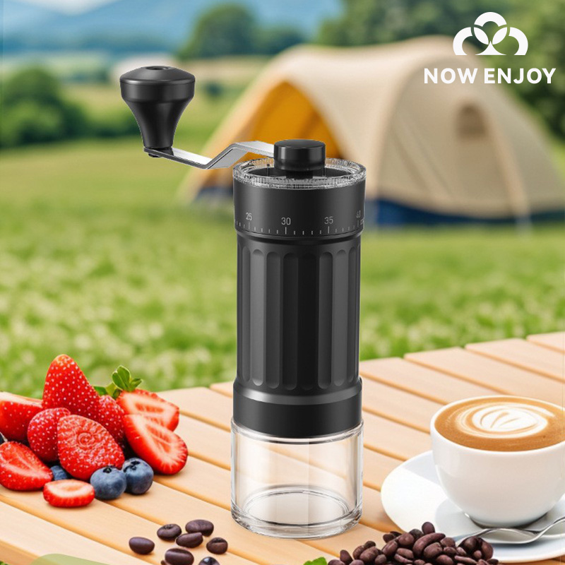 เพลิดเพลินกับเครื่องบดกาแฟแบบม - Burr Hand Grinder บทวิจารณ์และราคา