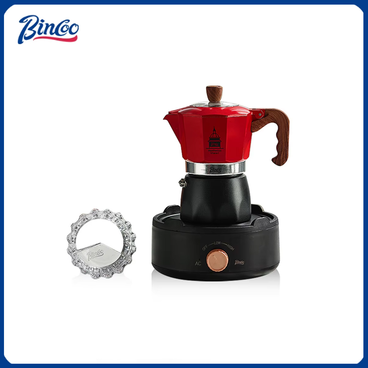 เครื่องชงกาแฟมอคค่าพ็อตแบบวาล์ - Moka Pot Stove บทวิจารณ์และราคา
