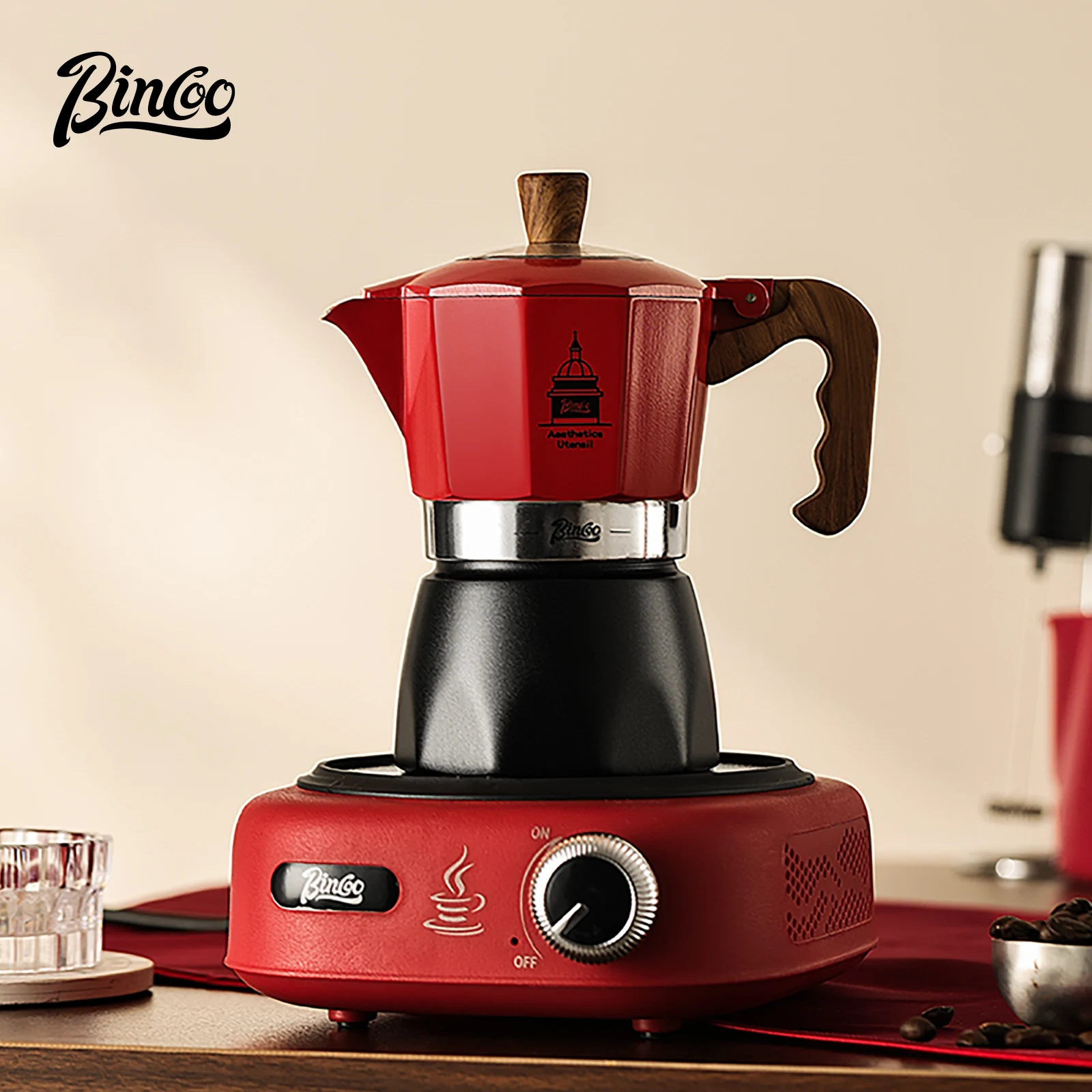 เครื่องชงกาแฟมอคค่าพ็อตแบบวาล์ - Moka Pot Stove บทวิจารณ์และราคา