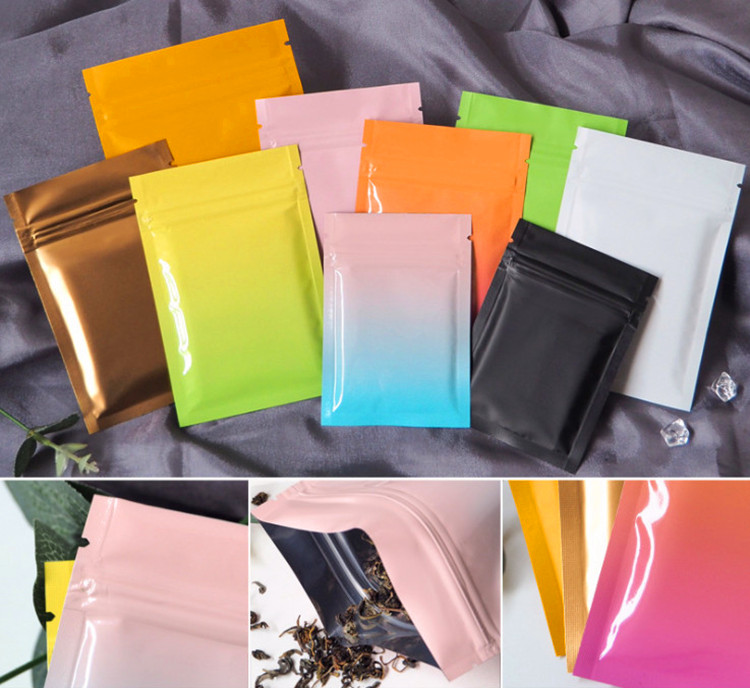 ถุงซิปล็อคฟอยล์อะลูมิเนียมแบบด - Coffee Tea Images บทวิจารณ์และราคา