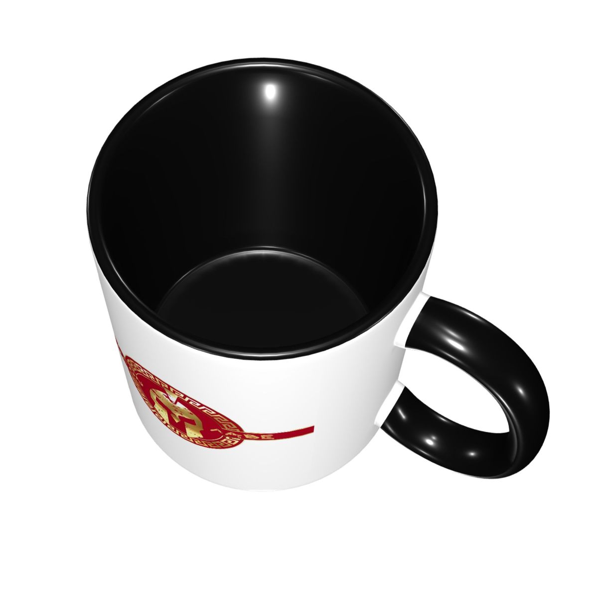 แก้วเซรามิคลายโลโก้หมวกนักรบสป - Coffee Tea Name บทวิจารณ์และราคา