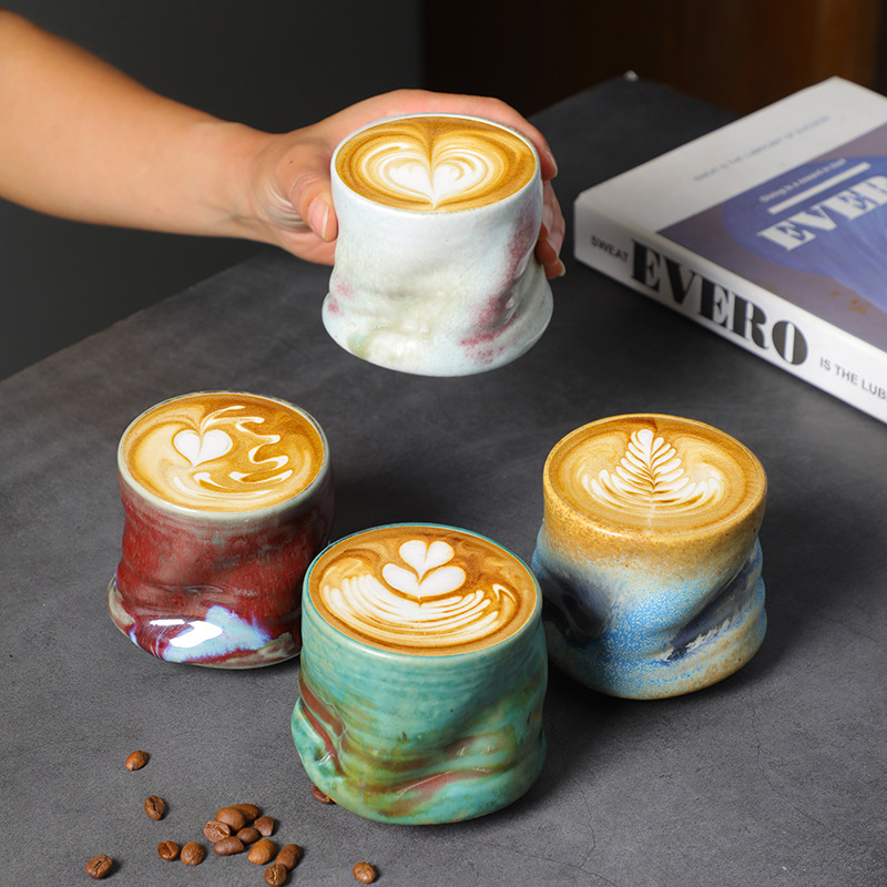 สโตนแวร์ถ้วยกาแฟ Vintage HAND- - Xbloom Coffee Tea บทวิจารณ์และราคา