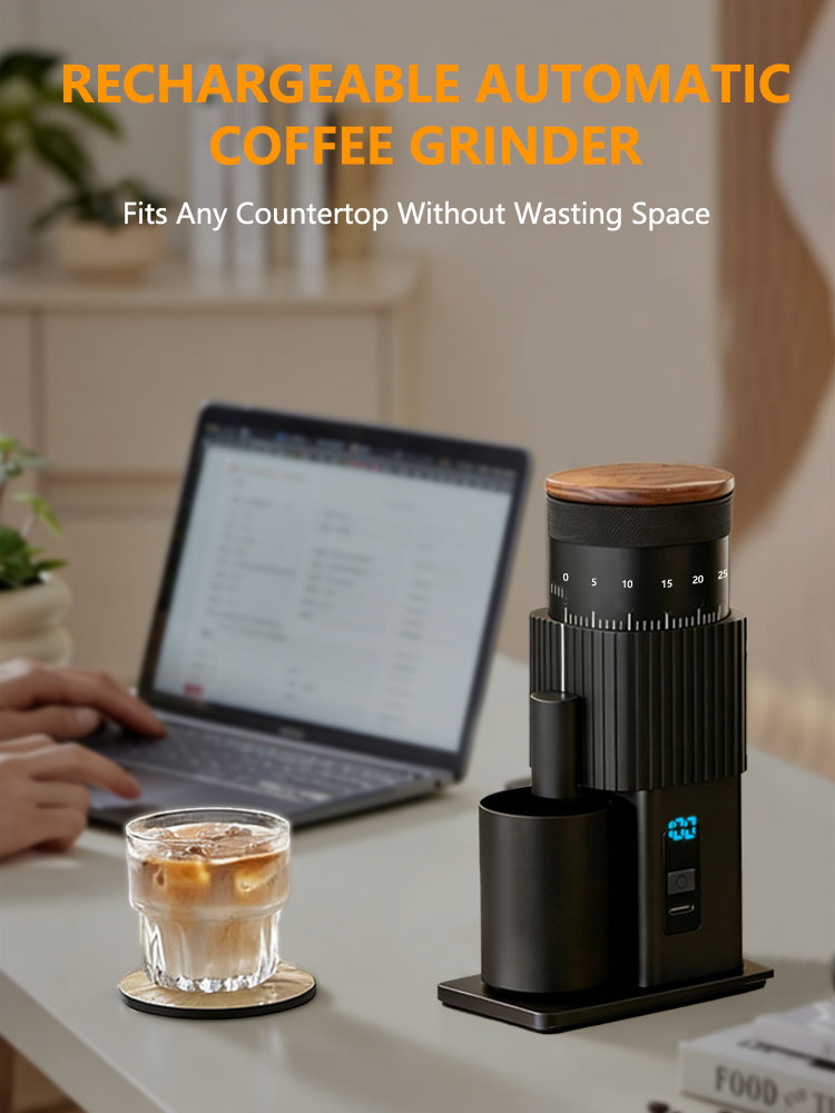 เครื่องบดกาแฟไฟฟ้าแบบพกพา สแตน - Burr Hand Grinder บทวิจารณ์และราคา