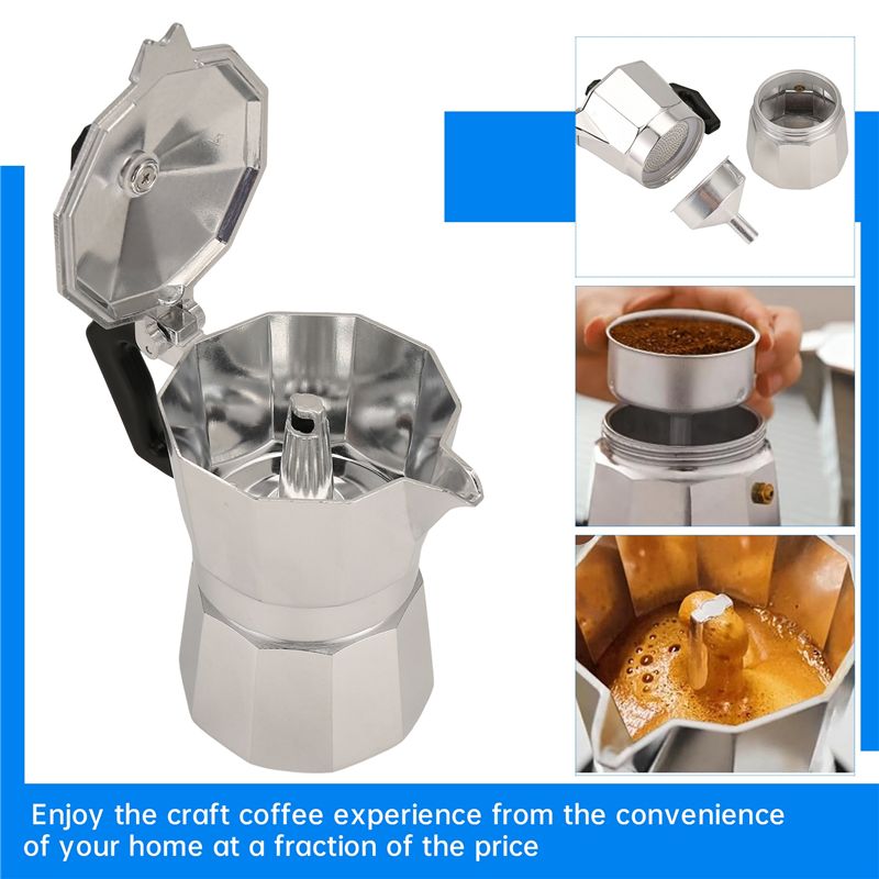 เครื่องชงกาแฟโมก้าพอต A92P แบบ - Moka Pot Stove บทวิจารณ์และราคา
