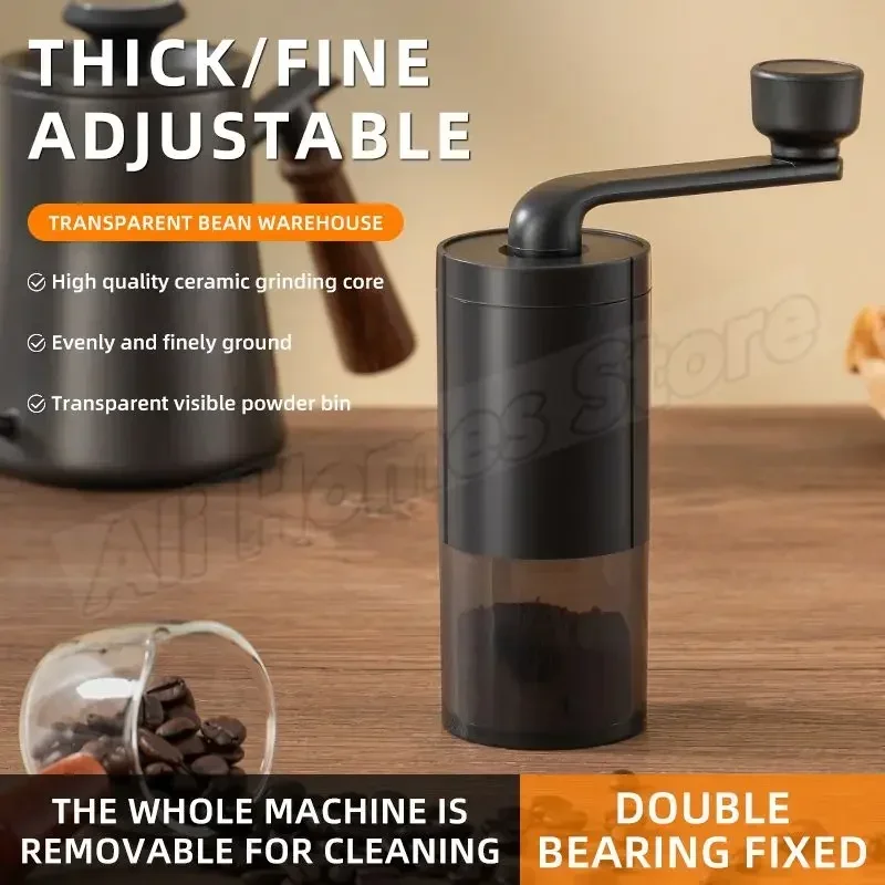 เครื่องบดกาแฟแบบปรับได้ เครื่อ - Burr Hand Grinder บทวิจารณ์และราคา
