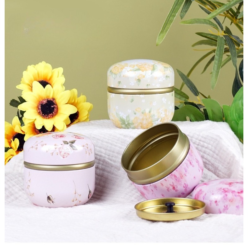 กระป๋องเก็บชา, กระป๋องทรงกลมปิ - Coffee Tea Sugar บทวิจารณ์และราคา