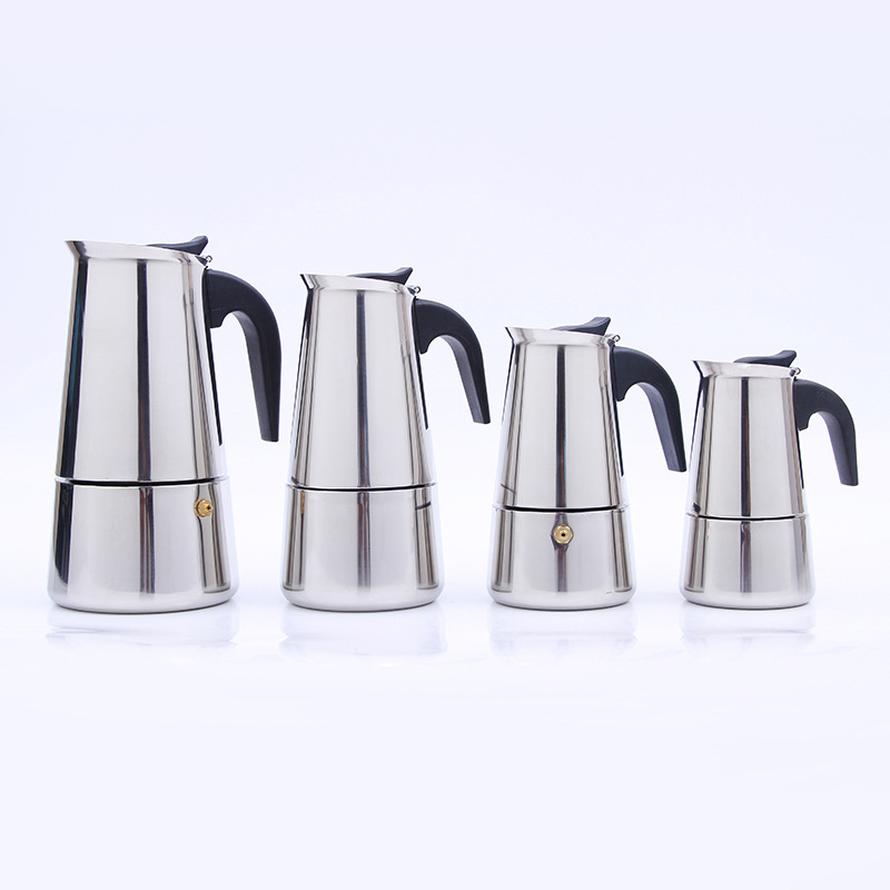 พรีเมี่ยมสแตนเลสเครื่องชงกาแฟ  - Moka Pot Stove บทวิจารณ์และราคา