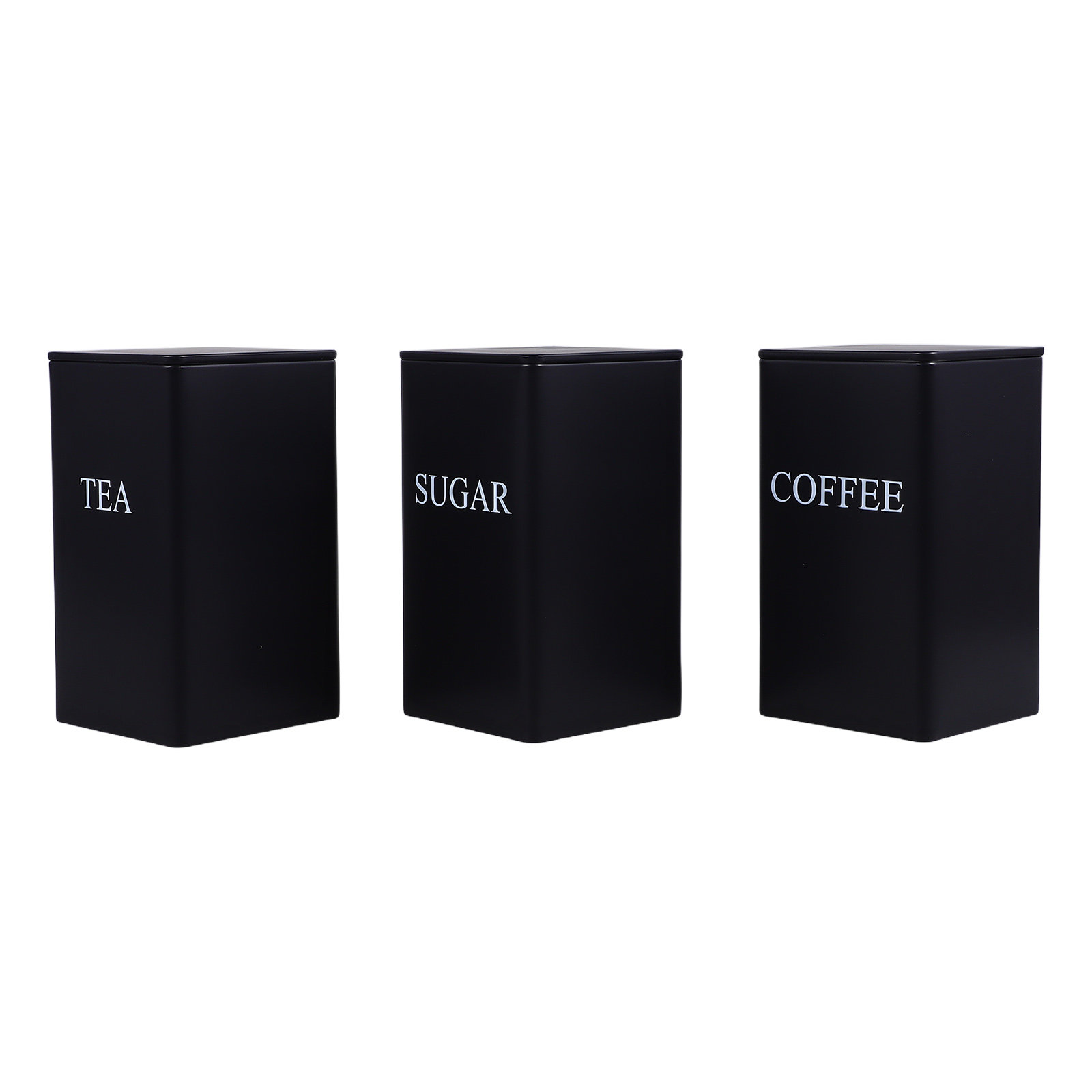 ชุดกระปุกเก็บของในครัว 3 ชิ้น  - Coffee Tea Sugar บทวิจารณ์และราคา