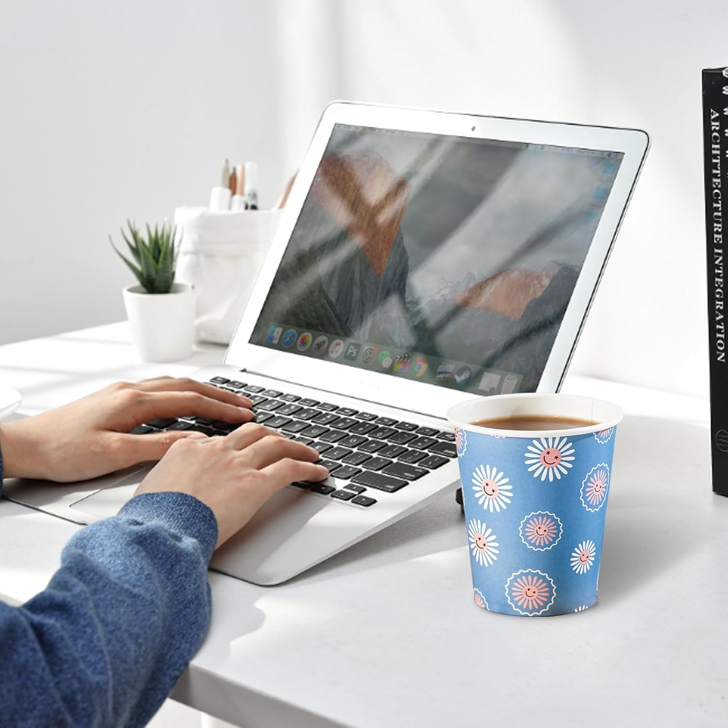 แพ็ค 300 ใบ แก้วกระดาษใช้แล้วท - Coffee Tea Images บทวิจารณ์และราคา