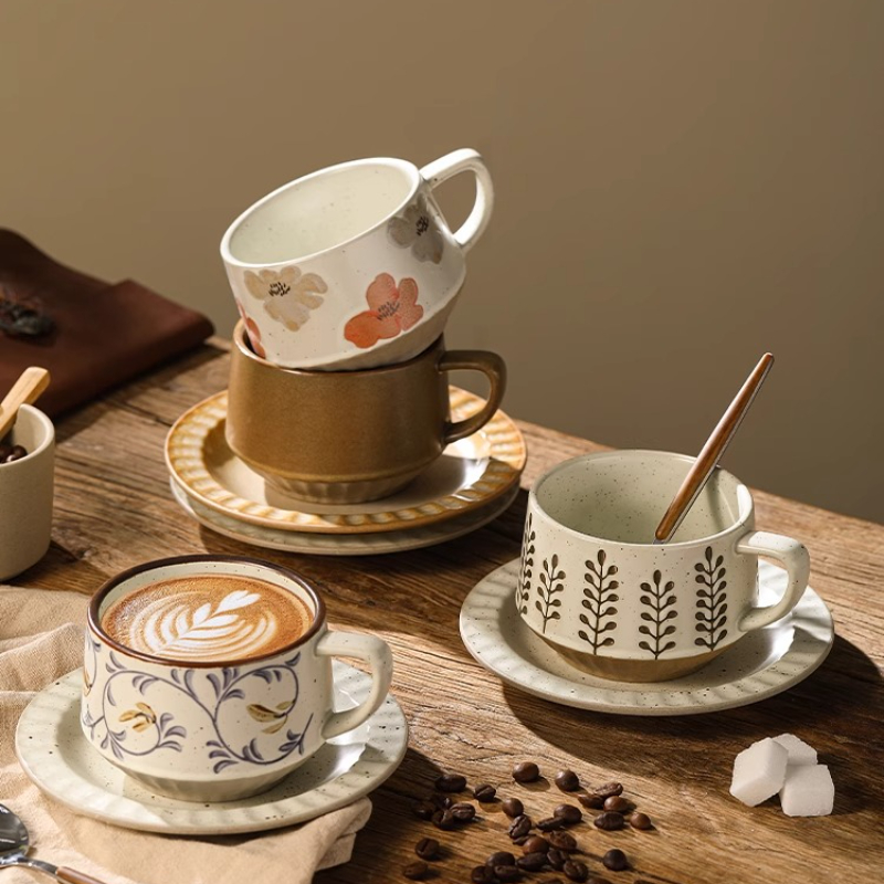 Retro ถ้วยเซรามิคเครื่องปั้นดิ - Xbloom Coffee Tea บทวิจารณ์และราคา