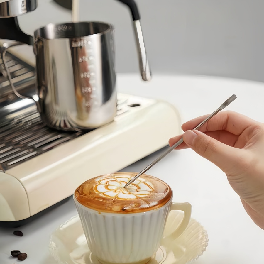 เหยือกตีฟองนม เหยือกสแตนเลสสำห - Barista Milk Jug บทวิจารณ์และราคา