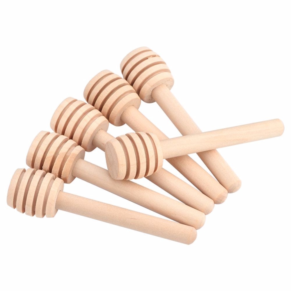 50Pcs ไม้ช้อนชุดน้ำผึ้งช้อนผสม - Coffee Tea And Sugar Set บทวิจารณ์และราคา