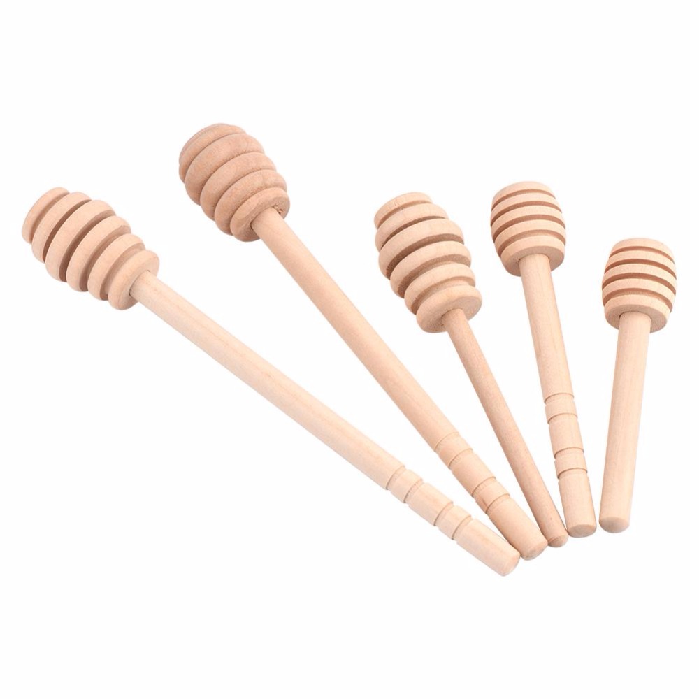 50Pcs ไม้ช้อนชุดน้ำผึ้งช้อนผสม - Coffee Tea And Sugar Set บทวิจารณ์และราคา