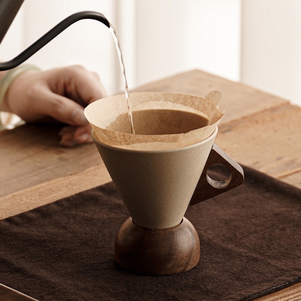 แก้วเซรามิกทรงกรวยสามเหลี่ยมแบ - Xbloom Coffee Tea บทวิจารณ์และราคา