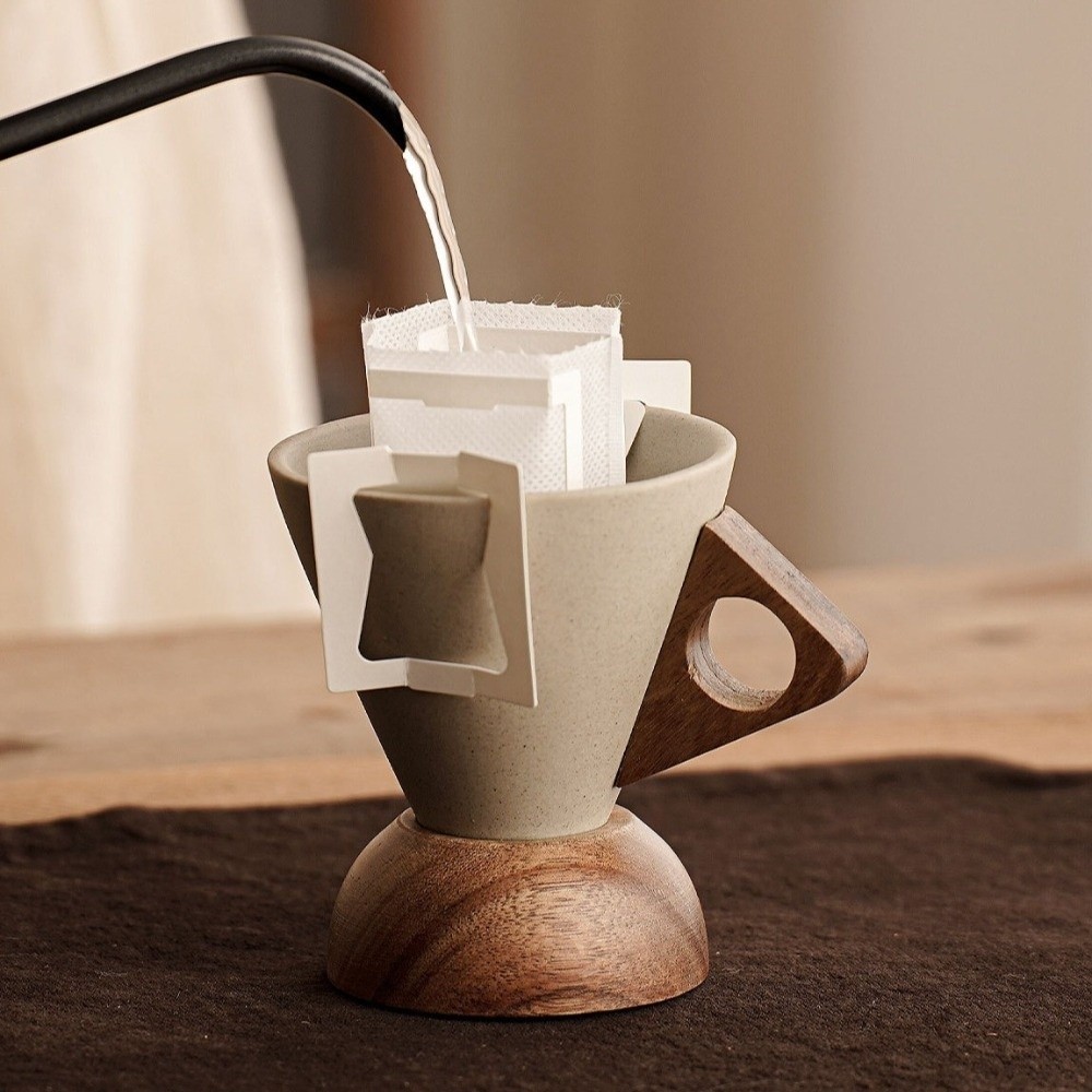 แก้วเซรามิกทรงกรวยสามเหลี่ยมแบ - Xbloom Coffee Tea บทวิจารณ์และราคา