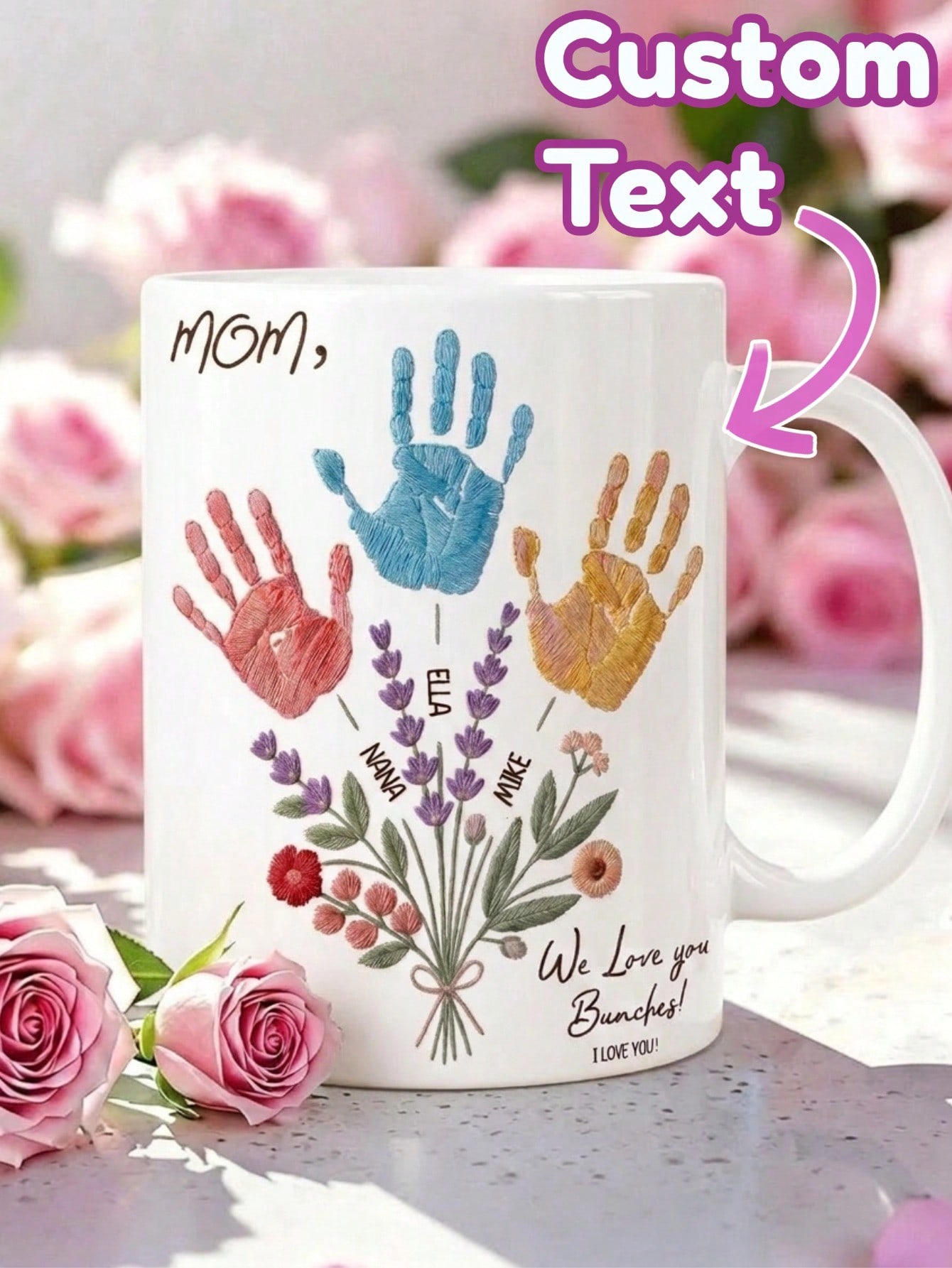 1 ชุดแก้วน้ำพิมพ์ลายดอกไม้พร้อ - Coffee Tea Name บทวิจารณ์และราคา