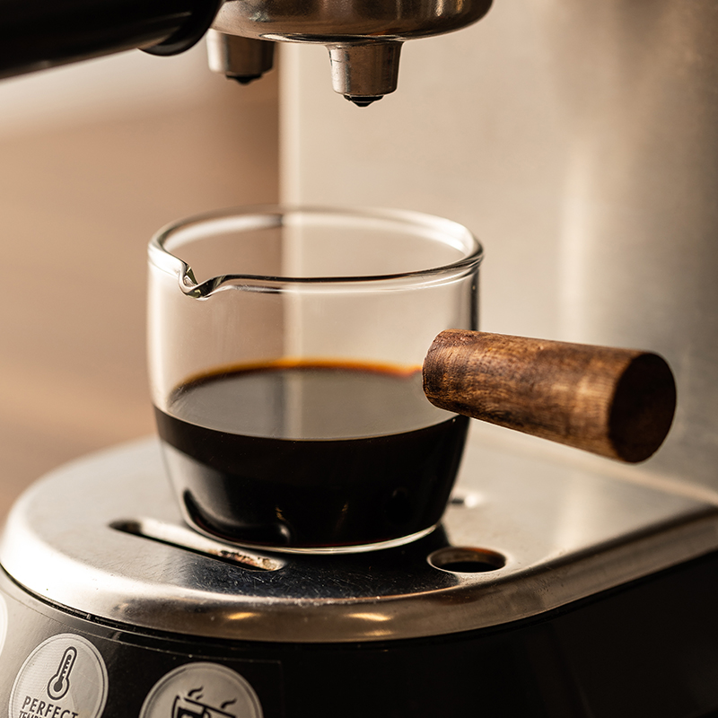 50-250ml ไม้ Handle แก้ว Espre - Barista Milk Jug บทวิจารณ์และราคา