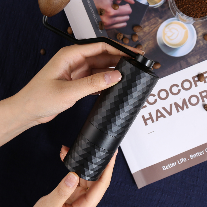 เครื่องบดเมล็ดกาแฟแบบมือถือ Ha - Burr Hand Grinder บทวิจารณ์และราคา
